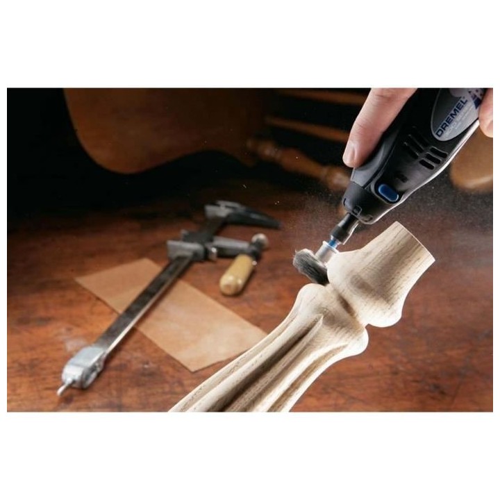 Lot de 2 Tampons abrasifs DREMEL S512 (EZ SpeedClic, Diametre 25mm, Gr