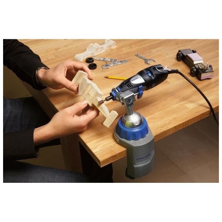 Etau stationnaire 3 en 1 DREMEL 2500 (Fonction : Etau stationnaire, Su
