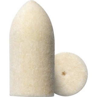 Lot de 4 pointes de polissage DREMEL 422 (Diametre 10mm, Pour le polis