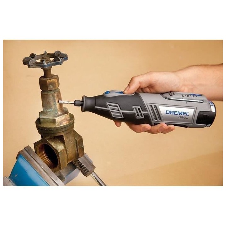 Lot de 3 Brosses DREMEL 443 (Bout en Acier, Ø 3.2mm, pour Nettoyer/Po