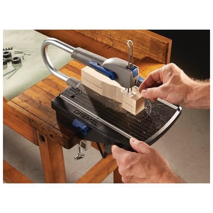 Lot de 5 lames bois coupe a 90° pour scie a chantourner DREMEL - Moto