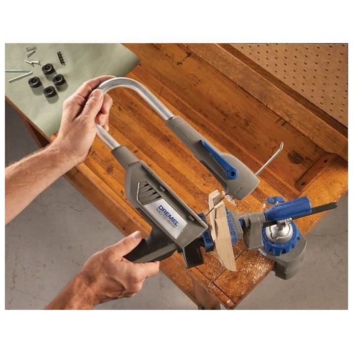 Lot de 5 lames bois coupe a 90° pour scie a chantourner DREMEL - Moto