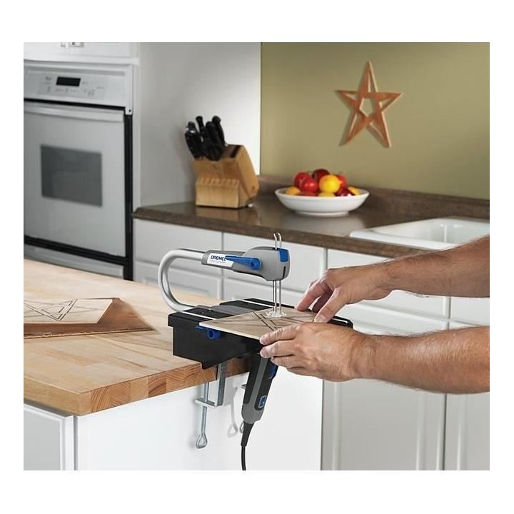 Lot de 5 lames bois coupe a 90° pour scie a chantourner DREMEL - Moto