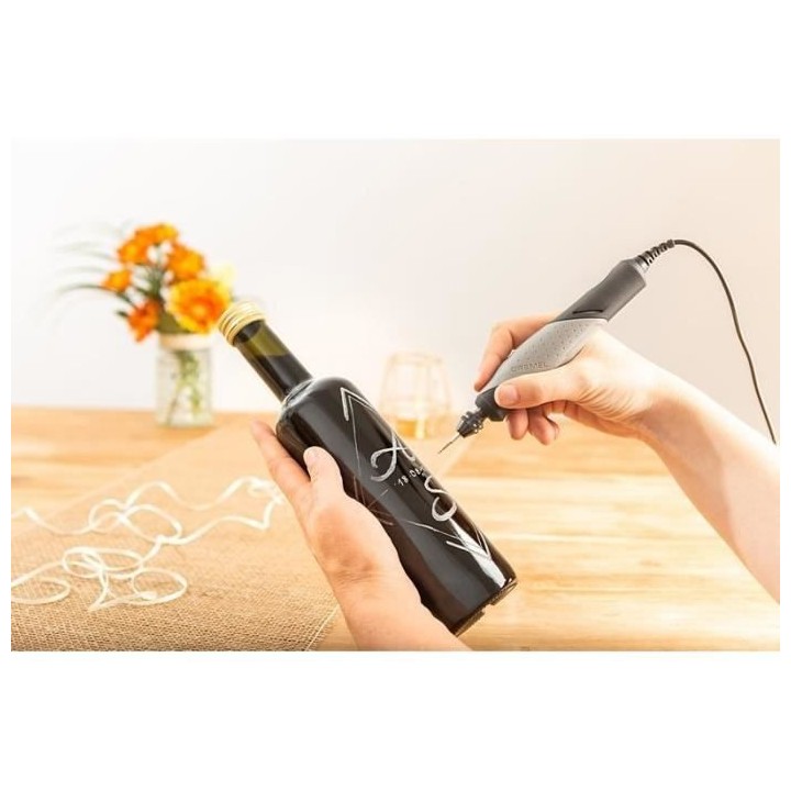 Coffret d'accessoires gravure sur verre Dremel C682