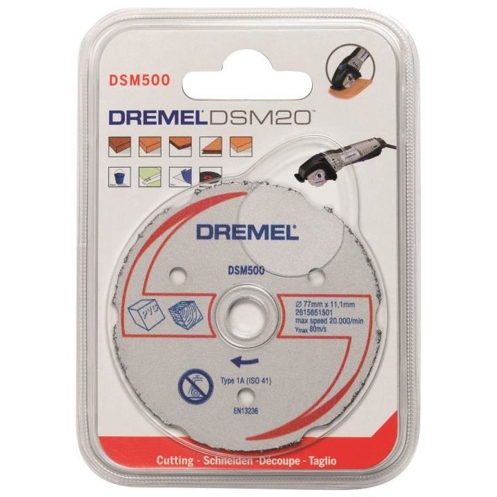 DREMEL Disque pour Scie Compacte DSM20