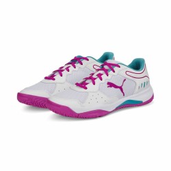 Chaussures de Padel pour Adultes Puma Solarsmash RCT Blanc