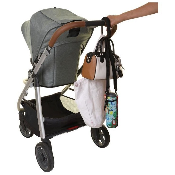 DREAMBABY CROCHET POUR POUSSETTE - NOIR