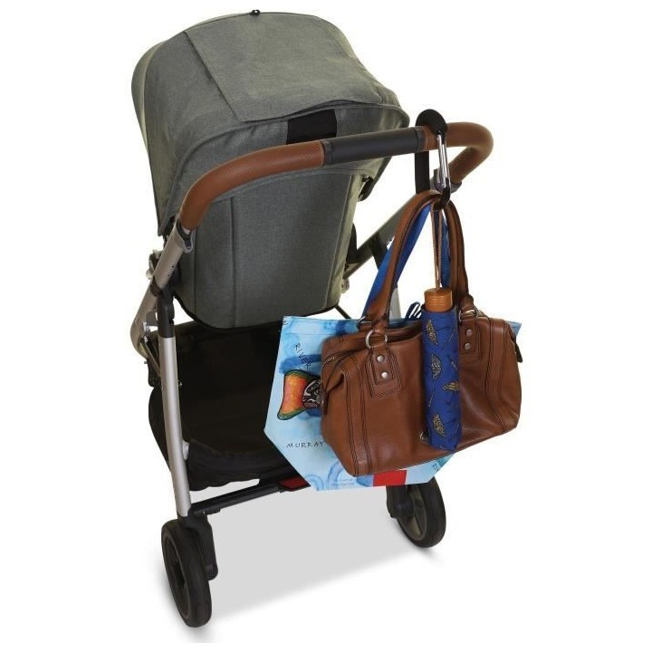 DREAMBABY CROCHET POUR POUSSETTE - NOIR