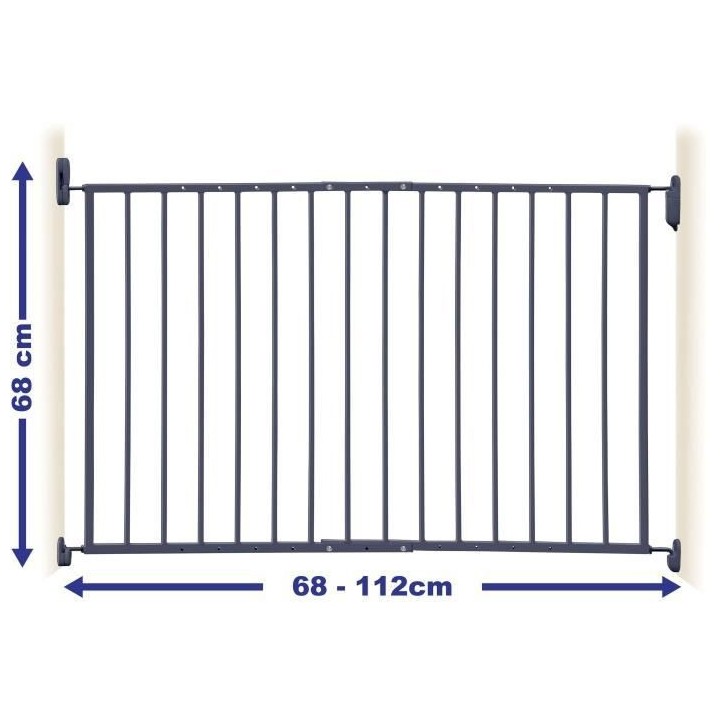 DREAMBABY Barriere de sécurité ARIZONA EXTENDA - A visser - L 68/112