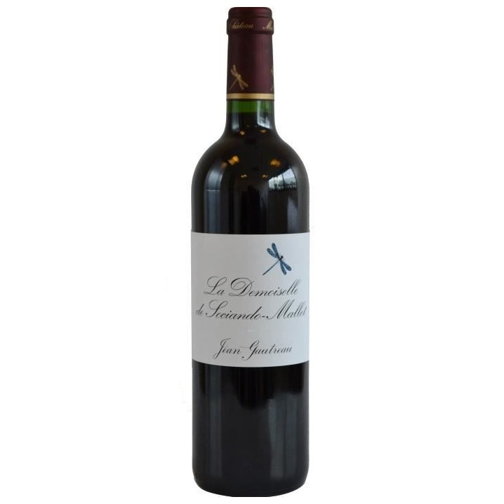 Demoiselle de Sociando Mallet 2016 Haut-Médoc - Vin rouge de Bordeaux