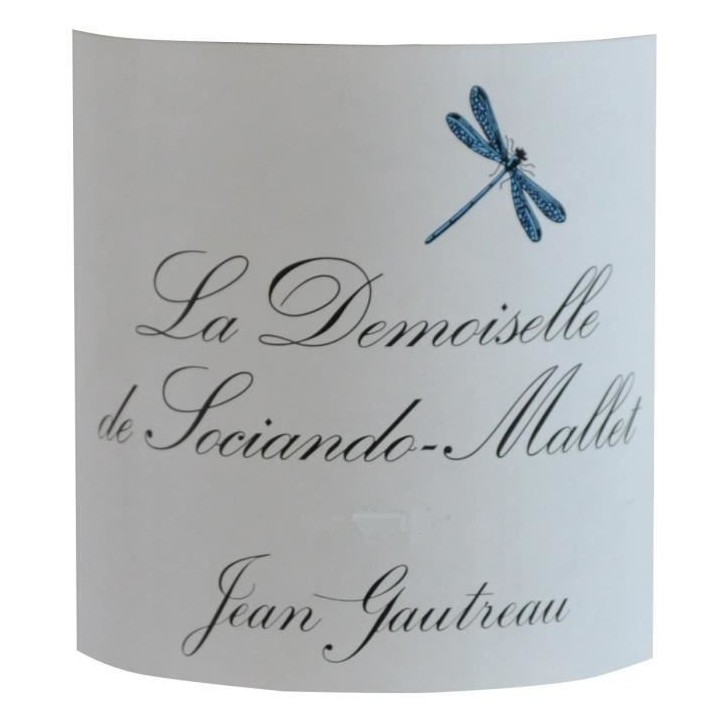 Demoiselle de Sociando Mallet 2016 Haut-Médoc - Vin rouge de Bordeaux