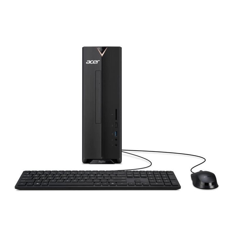 UNITE CENTRALE - ACER Aspire XC-840 Clavier & Souris - Intel Celeron N4505 - 8Go RAM - 1To SSD - Intel UHD Graphics- Windows 11