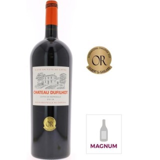 Magnum Château Dufilhot 2019 Côtes de Bordeaux - Vin rouge de Bordea