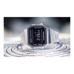 Montre Unisexe Casio A-168WEM-1 (Ø 35 mm)