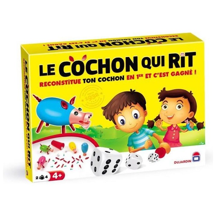 LE COCHON QUI RIT (par 4) - Le jeu incontournable pour toute la famill