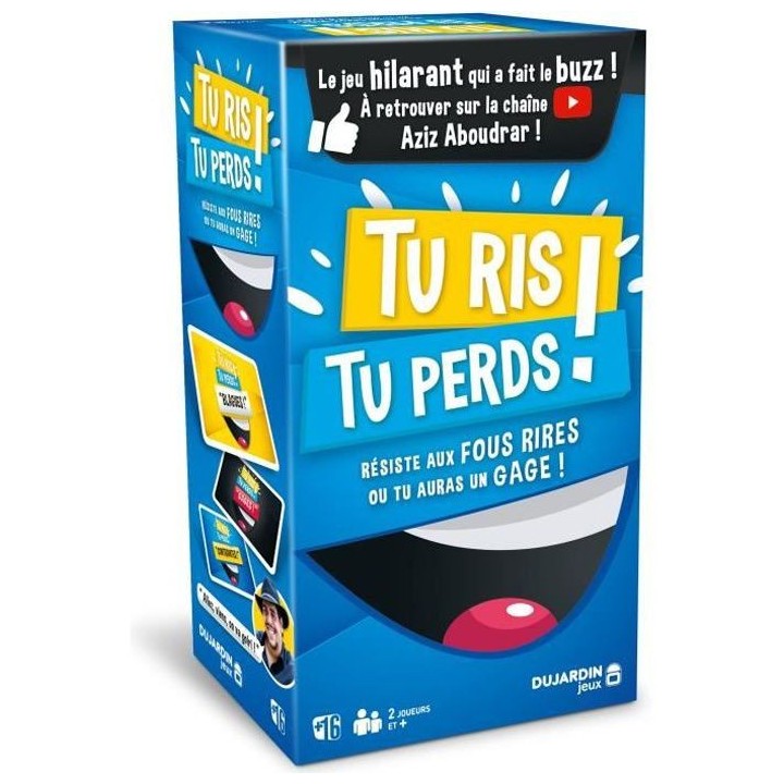 TU RIS TU PERDS - 41310 - Résiste aux fous rires ou tu auras un gage
