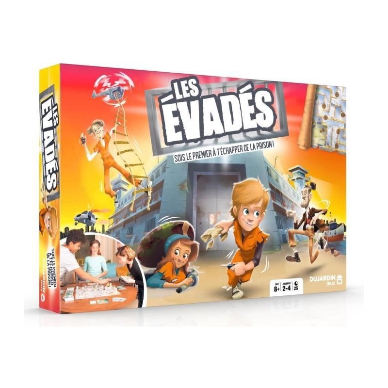 Les Evadés - Jeu de société - Dujardin - A partir de 8 ans