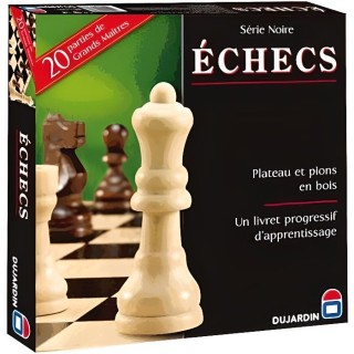 ECHECS jeu de plateau - Série noire - 55331 - Jeu de société tradit