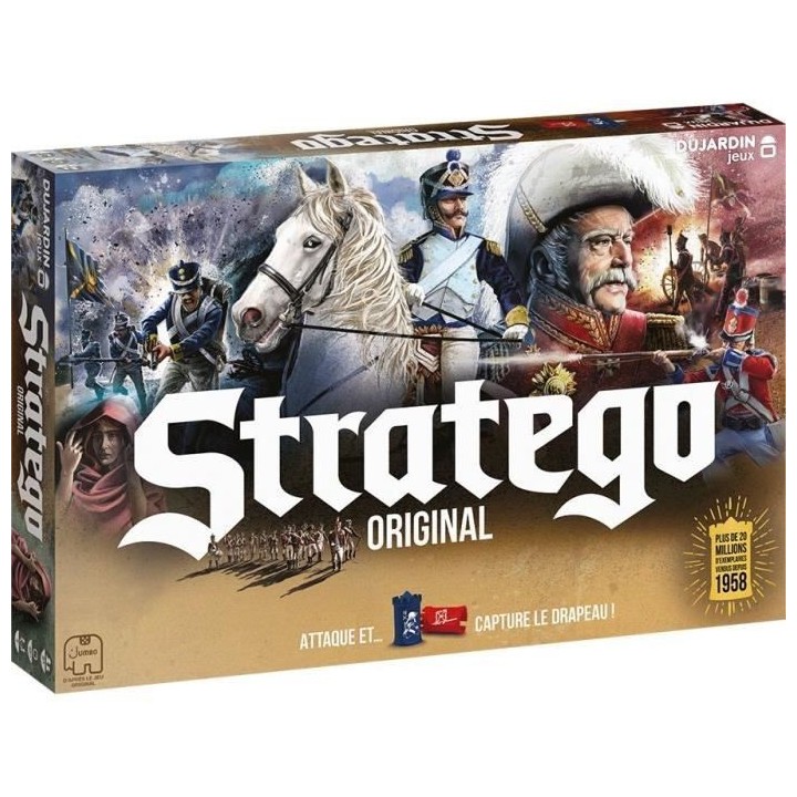 Stratego Original 3.0 Jumbo - Jeu de société - Dujardin - A partir d