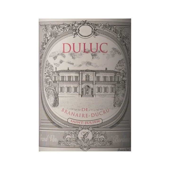 Duluc de Branaire-Ducru 2014 Saint-Julien - Vin rouge de Bordeaux