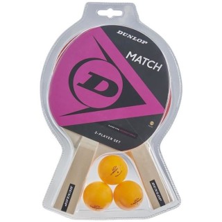 DUNLOP - Raquette de Ping Pong Kit de tennis de table MATCH 2 PLAYER S