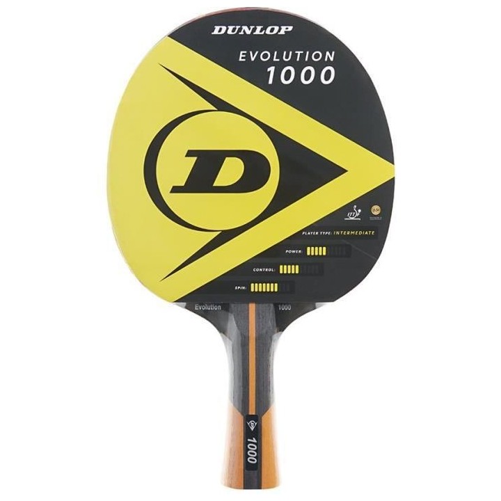 DUNLOP Raquette de Ping Pong - EVOLUTION 1000