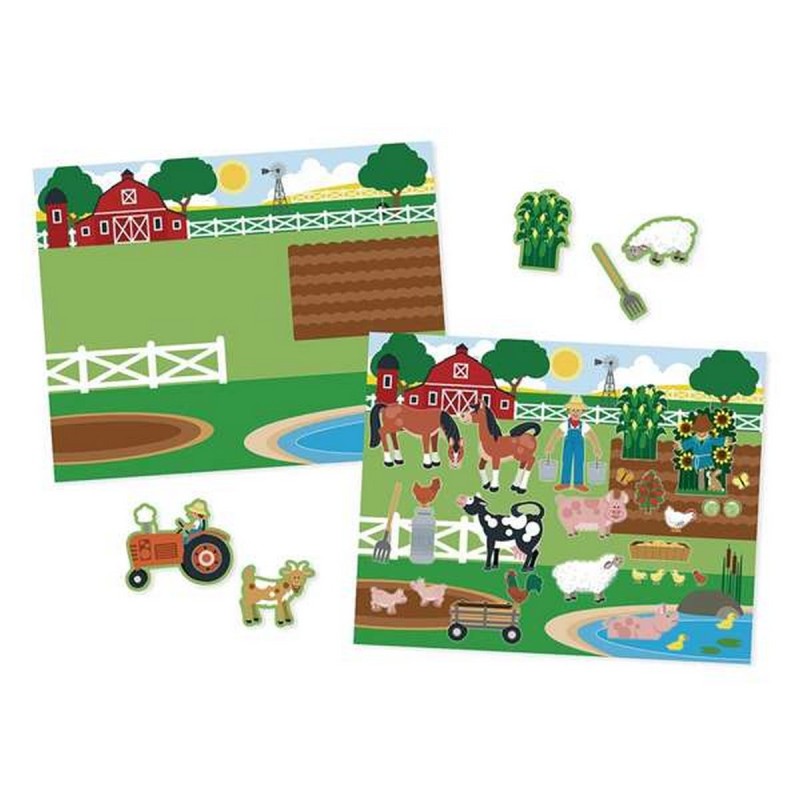 Album d'autocollants Melissa & Doug Habitats