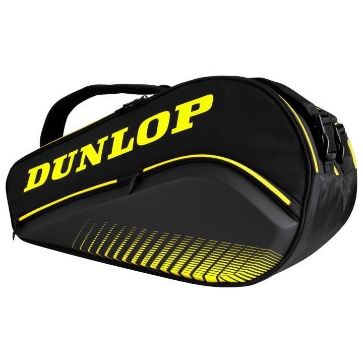 Sac de padel - DUNLOP - PALETERO ELITE Black/Yellow (Mieres)
