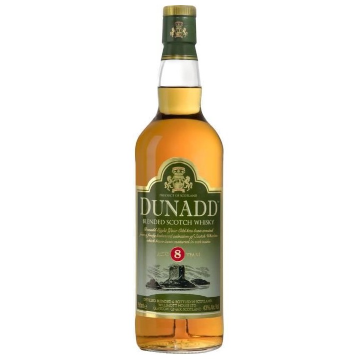 Dunadd - 8 ans - Scotch Whisky - Etui - 40.0% Vol. - 70 cl