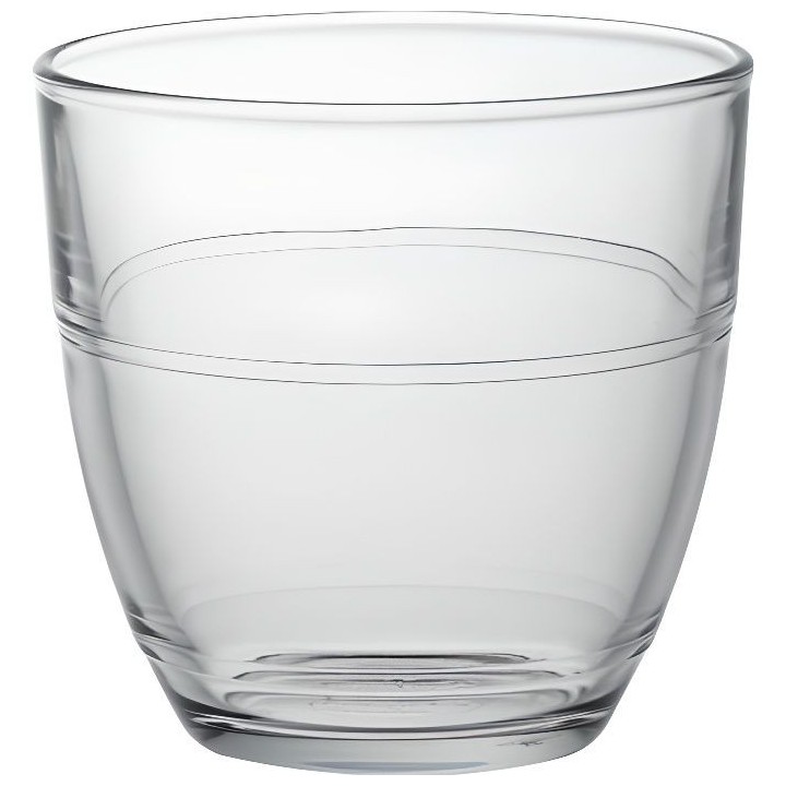 DURALEX - Gigogne Transparent - Gobelet 22 cl - verre trempé