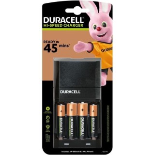 DURACELL Chargeur Piles Rechargeables Rapide 45 minutes