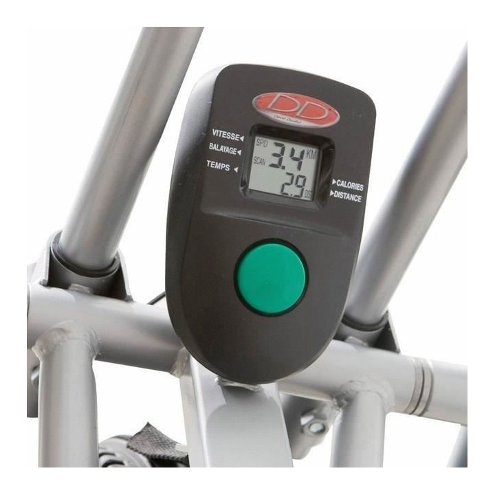 DAVID DOUILLET Vélo d'appartement 2 en 1 Orbit Gym Roue d'inertie : 7