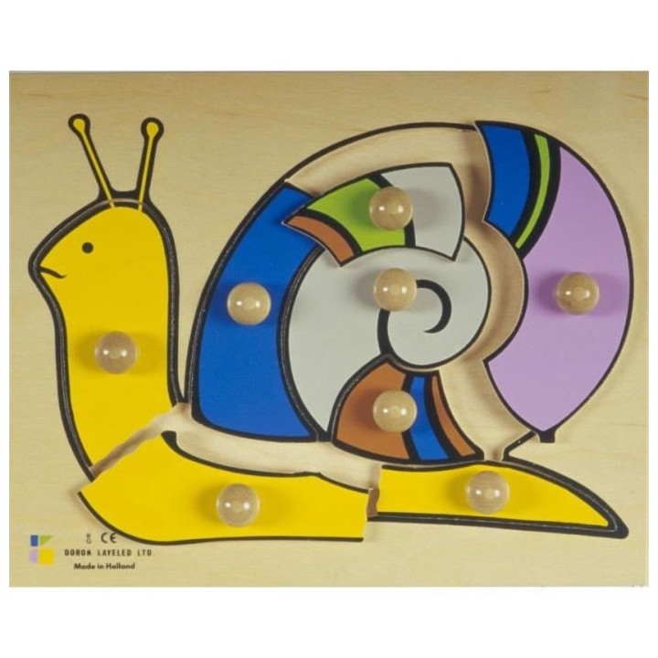 BSM Jouet d'encastrement L'Escargot