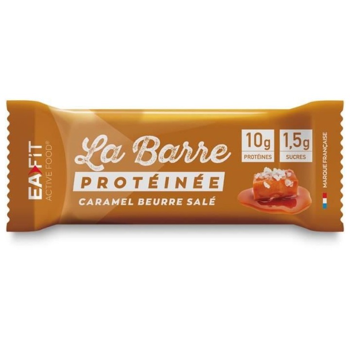 EAFIT - La barre protéinée Caramel beurre salé - Présentoir 24 bar