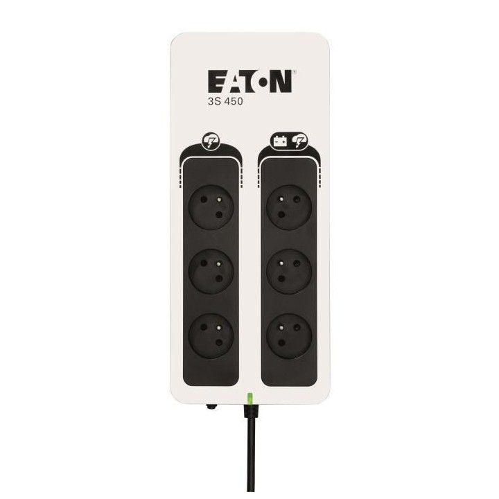 Onduleur/Multiprise/Parafoudre - EATON 3S 450 FR - Off-line UPS - 3S45