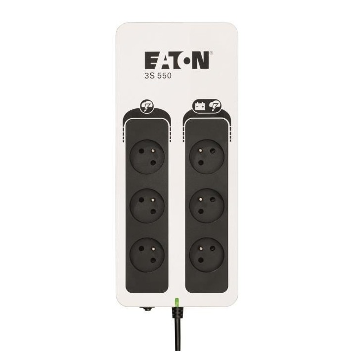 Onduleur/Multiprise/Parafoudre - EATON 3S 550 FR - Off-line UPS - 3S55