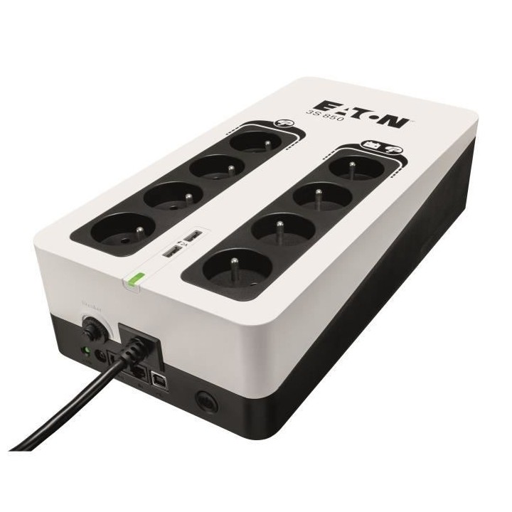 Onduleur/Multiprise/Parafoudre - EATON 3S 850 FR - Off-line UPS - 3S85