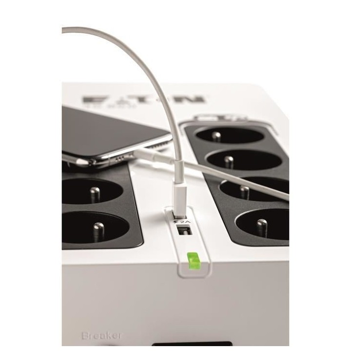 Onduleur/Multiprise/Parafoudre - EATON 3S 700 FR - Off-line UPS - 3S70