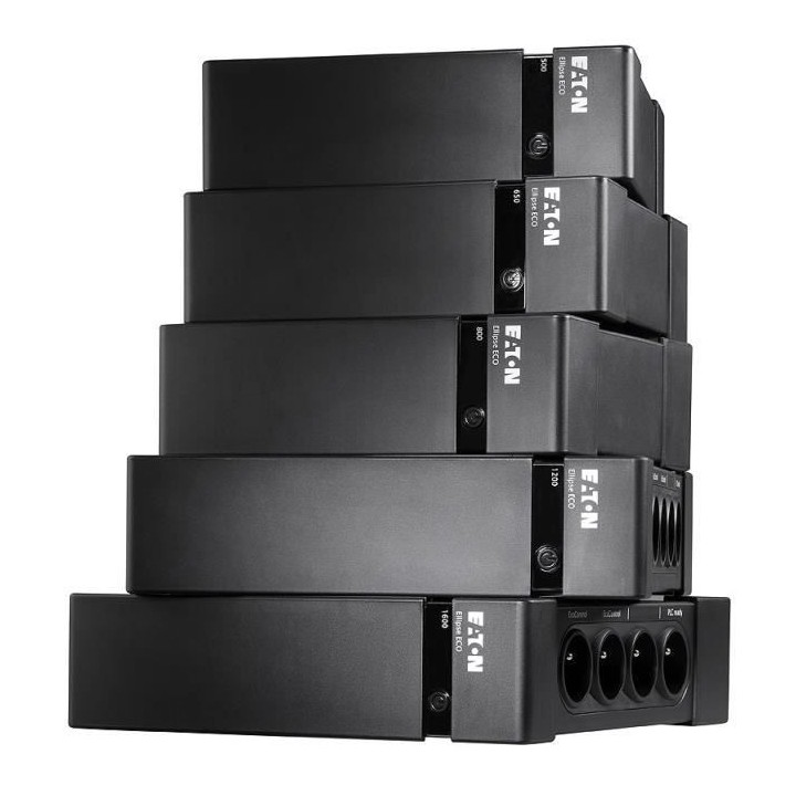 Onduleur Eaton Ellipse ECO 650 USB DIN - Off-line UPS - EL650USBDIN -