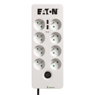 Multiprise/Parafoudre - EATON Protection Box 8 Tel@ USB FR - PB8TUF -