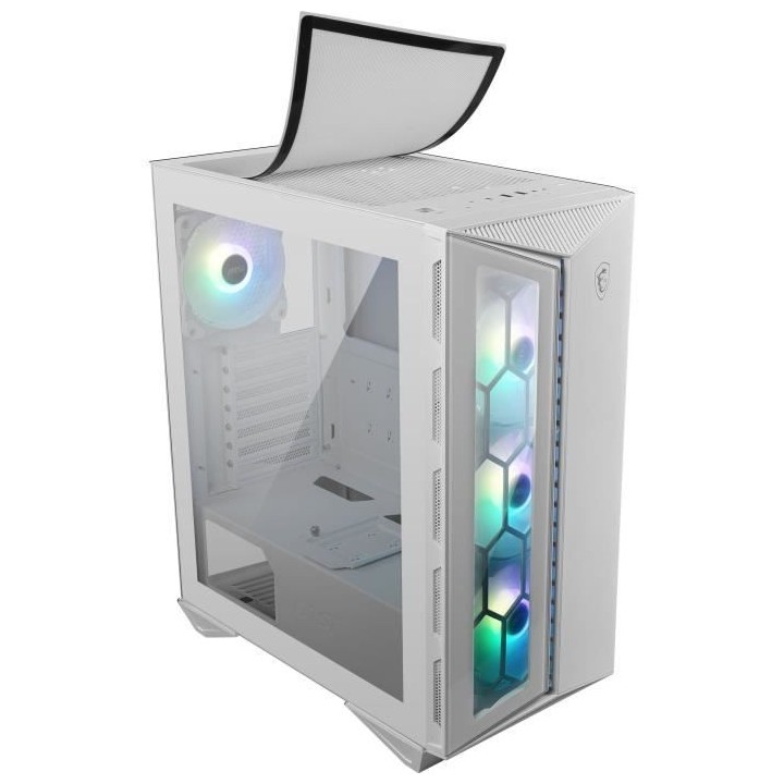 Boîtier PC - MSI - MPG GUNGNIR 110R WHITE - Blanc ( 306-7G10W21-W57 )