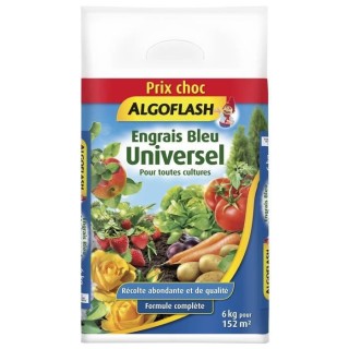 ALGOFLASH Engrais Bleu Universel - 6kg - Prix choc