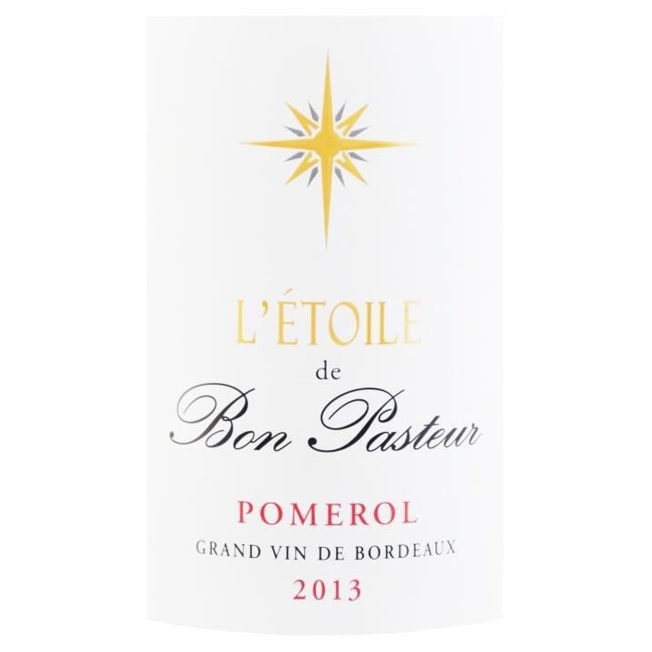 L 'Etoile du Bon Pasteur 2013 Pomerol - Vin rouge de Bordeaux