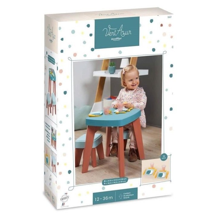 Table Dîner - ECOIFFIER - A partir de 18 mois