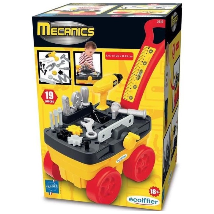 Chariot mécanique - ECOIFFIER - A partir de 18 mois