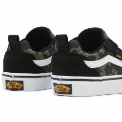 Chaussures casual enfant Vans Filmore High Top Vert Camouflage