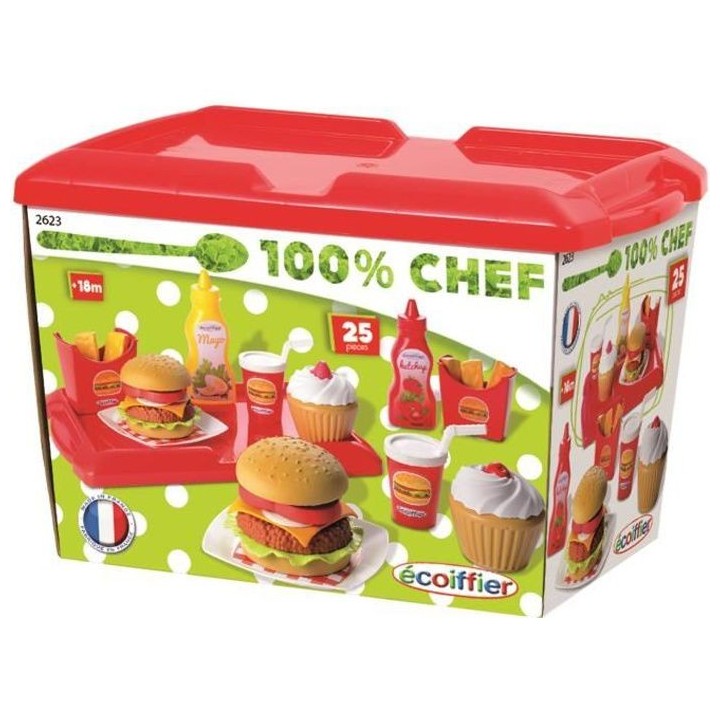 ECOIFFIER CHEF Set Hamburger