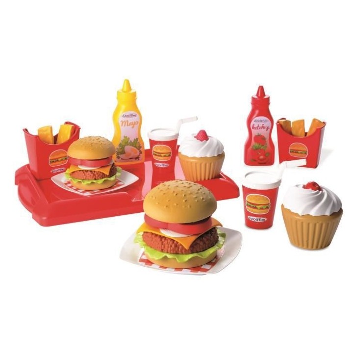 ECOIFFIER CHEF Set Hamburger