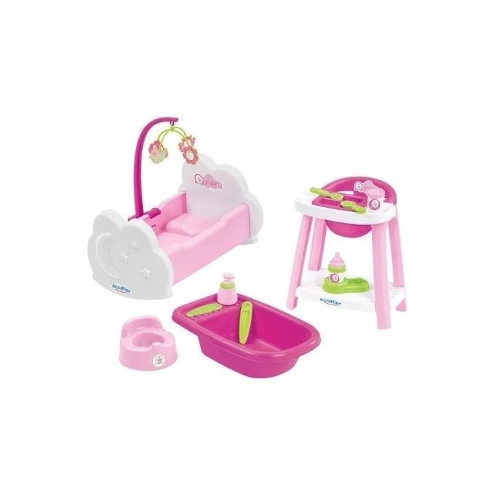 3 en 1 nursery - ECOIFFIER - A partir de 18 mois