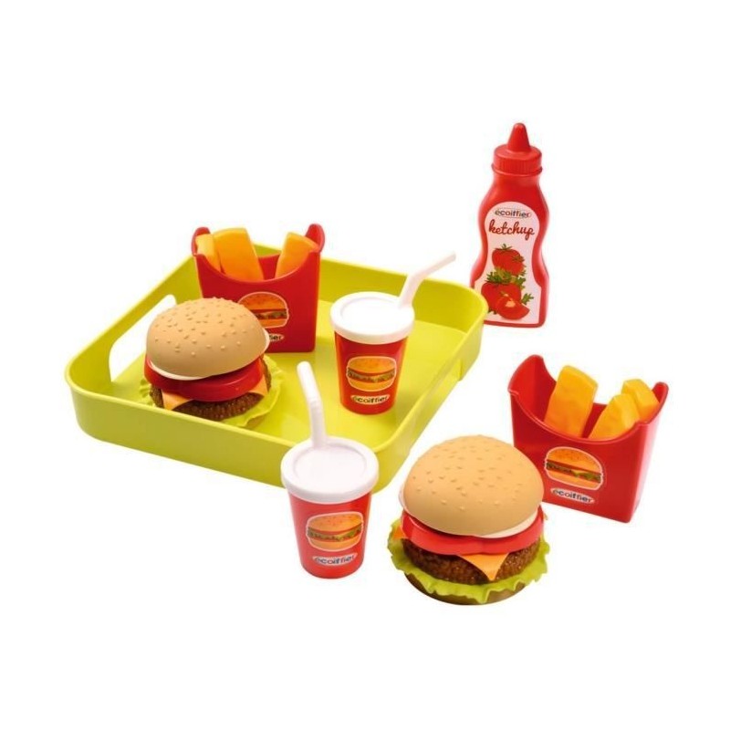 ECOIFFIER CHEF Plateau Hamburger 19,5 cm